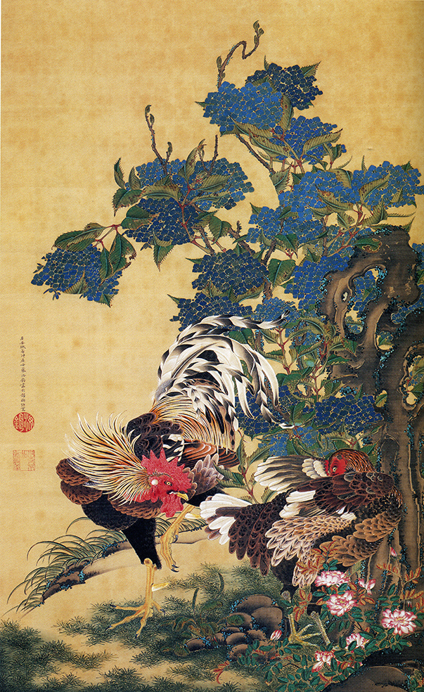 江戸中期の絵師 伊藤若冲 | 骨董品・古美術・茶道具・掛軸の買取